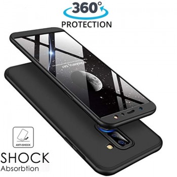 360 apsauga-dėklas juodas (GALAXY A6 PLUS 2018)